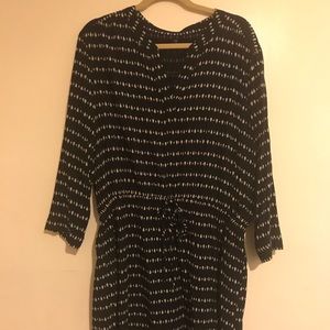 XXL Gap Rayon Dress with Tie Waist